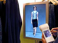 Prada Manhattan store interactive technology